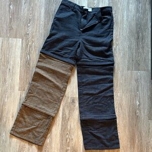 KkCo Two-Tone Flannel Pants